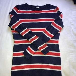 Long sleeve Knit Sweater Dress